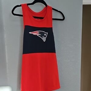 NFL Patriots Nike Tank Red and Navy Tank Top XL Womens